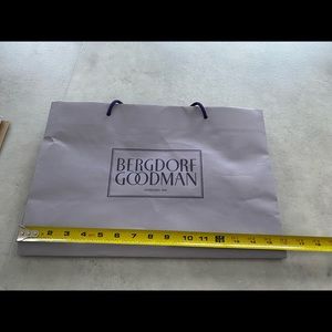 Bergdorf Goodman shopping bag